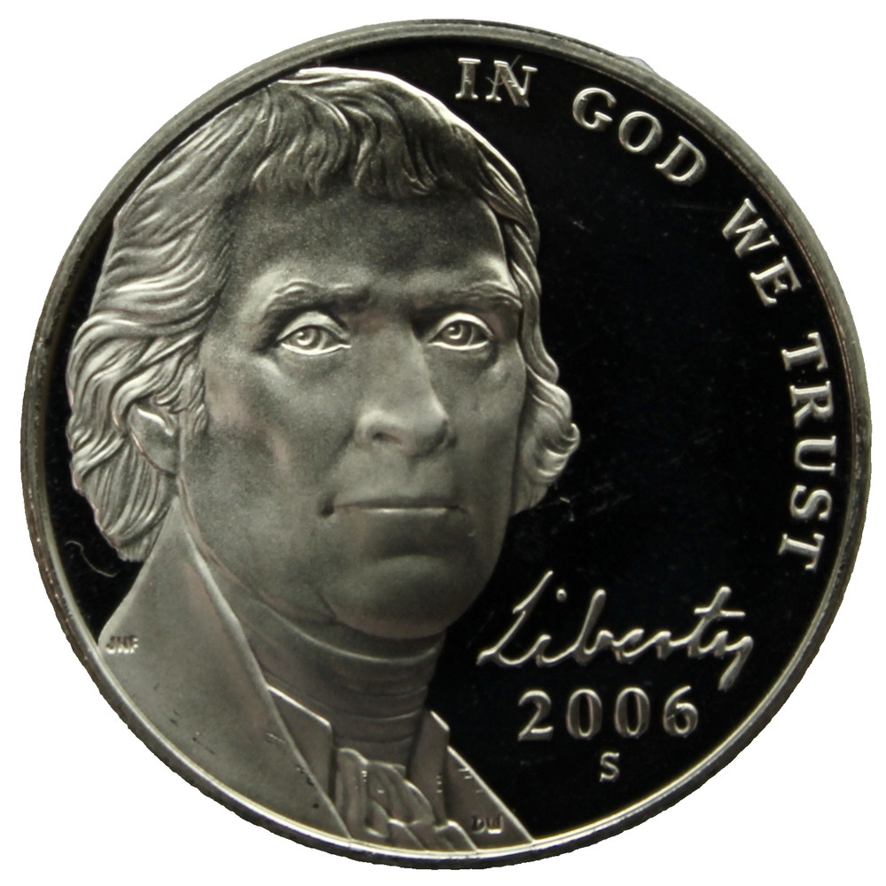 2006-S Proof Jefferson Nickel