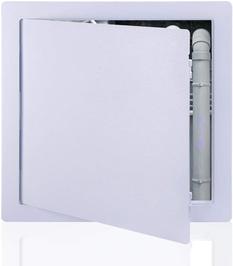 10x10 inch Plastic Access Panel for Drywall Ceiling Removable Hinged Door