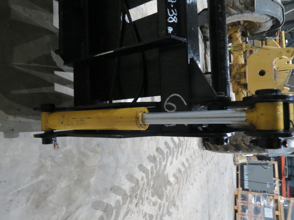 74 Inch skid steer MS Attachments root rake grapple Heavy Duty Cat Case Bobcat