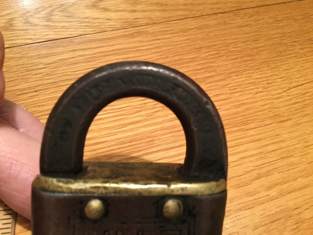 Antique YALE Padlock NO KEY