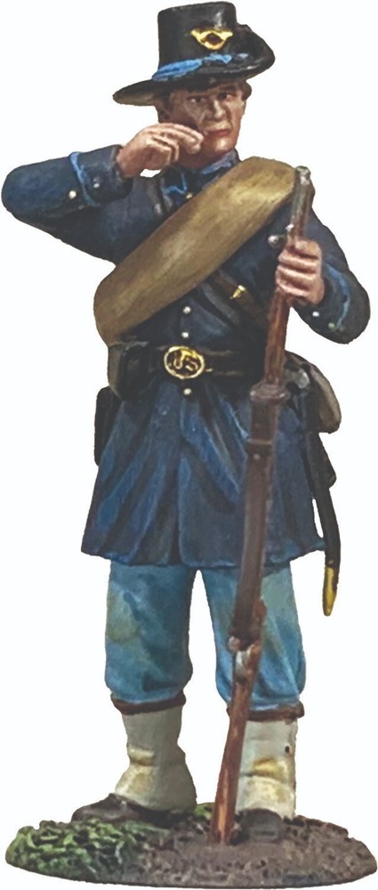 BRITAINS CIVIL WAR UNION 31413 UNION IRON BRIGADE STANDING LOADING RIFLE