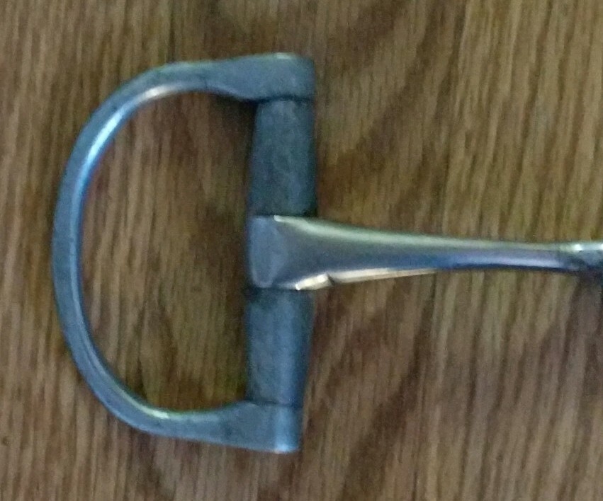 Eggbut Dee Ring Snaffle Bit 5 inch Western English Bit