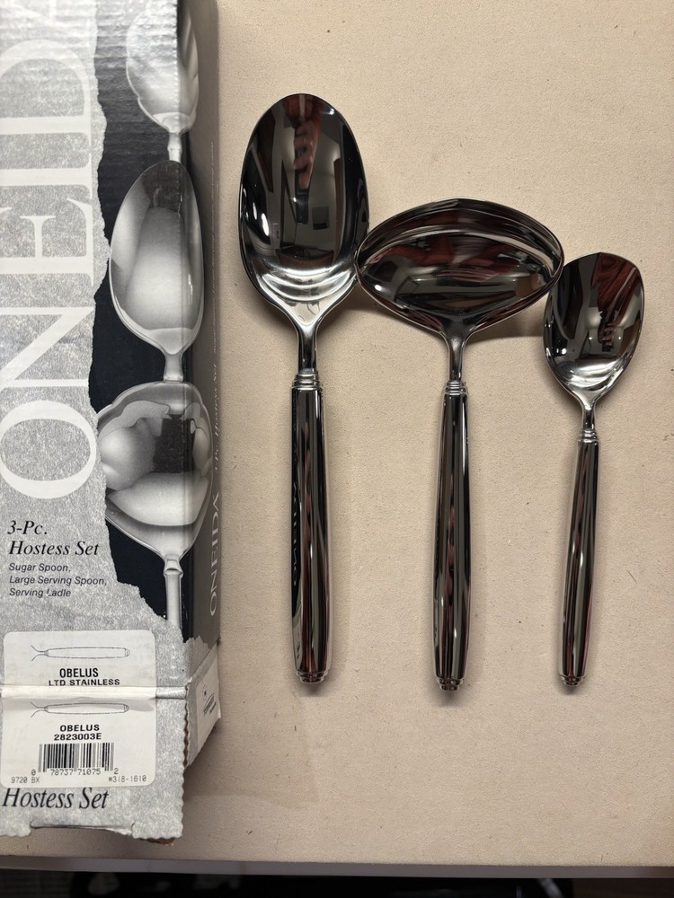Oneida OBELUS - 3 piece hostess set NIB