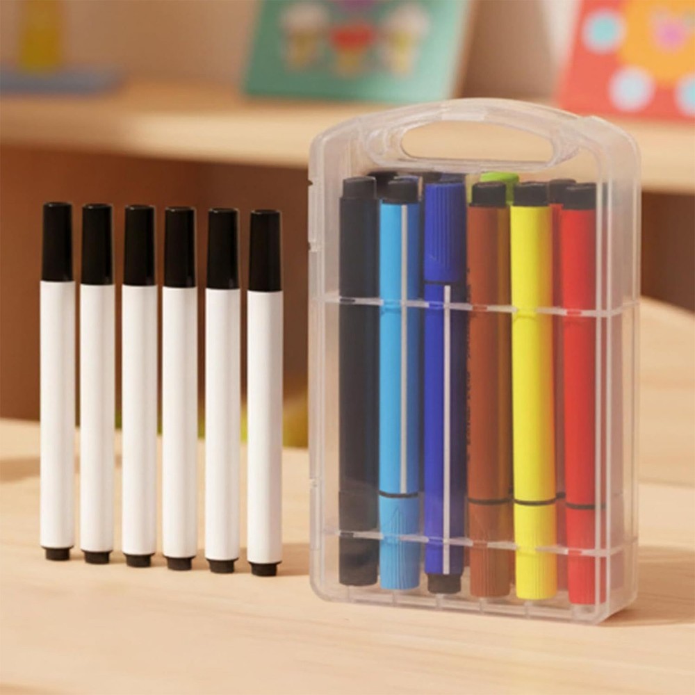 Drawing Robot Pen 18-Pieces Smooth Writing Paint Tools Educational