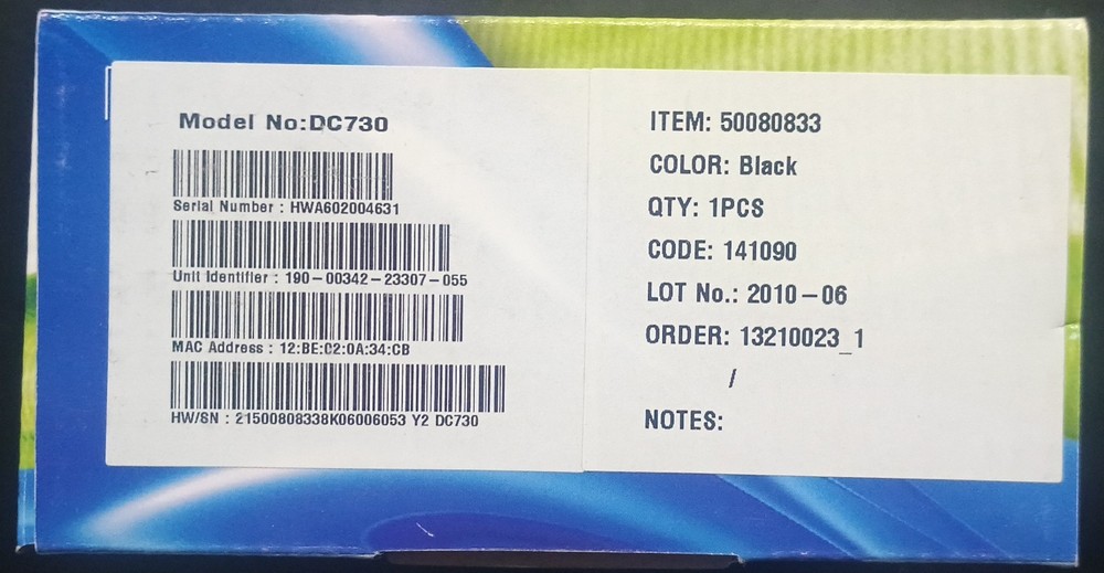 Suddenlink SL Digitalink DC730 Installation Kit