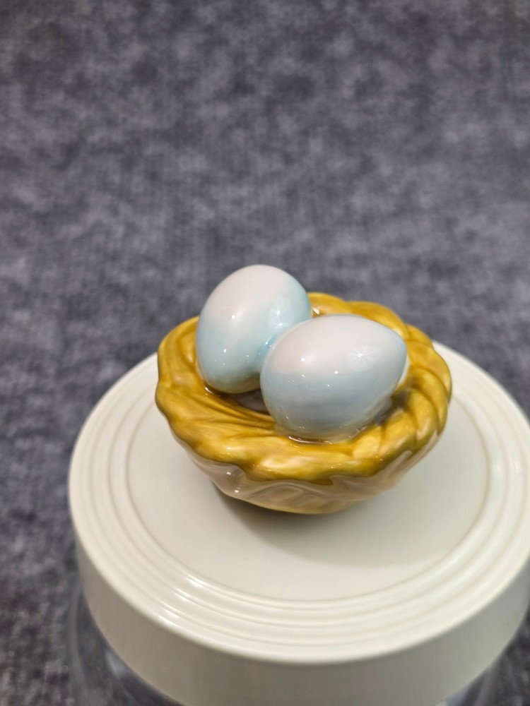 Nora Fleming Mini Robin's Egg Blue A39 Bird Nest
