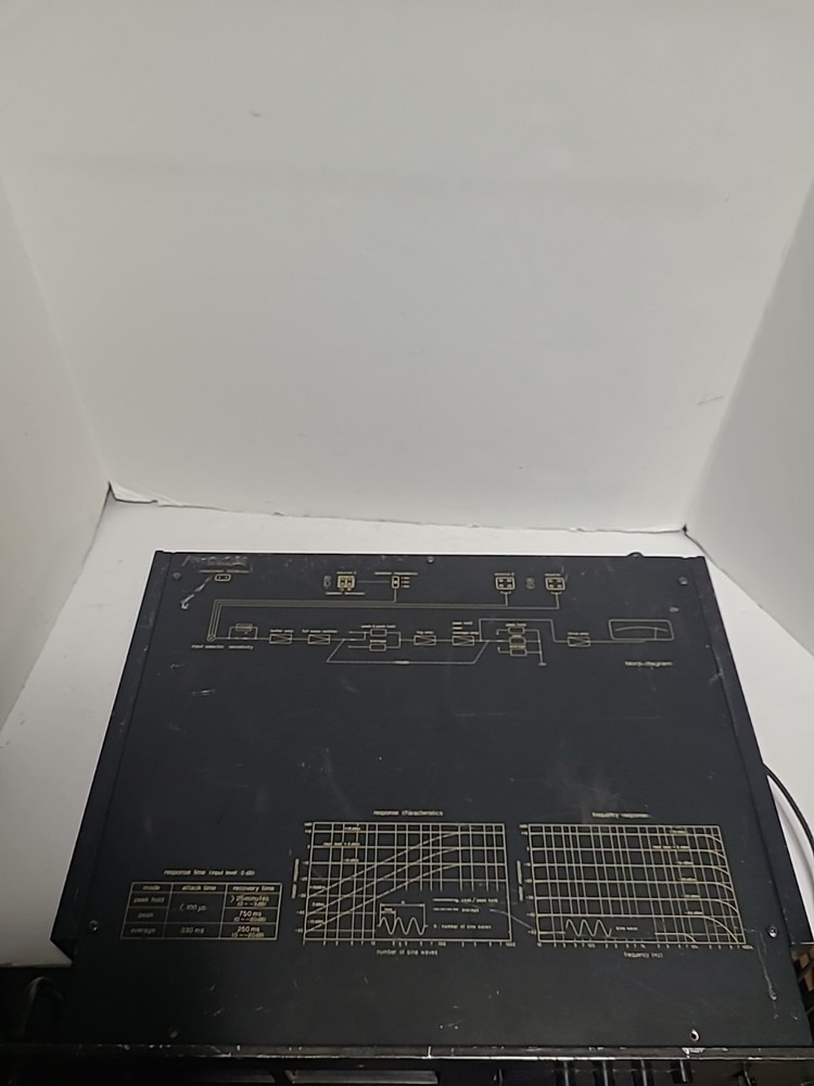 Technics SH-9020M Peak Average Meter Unit 3 Input Selector