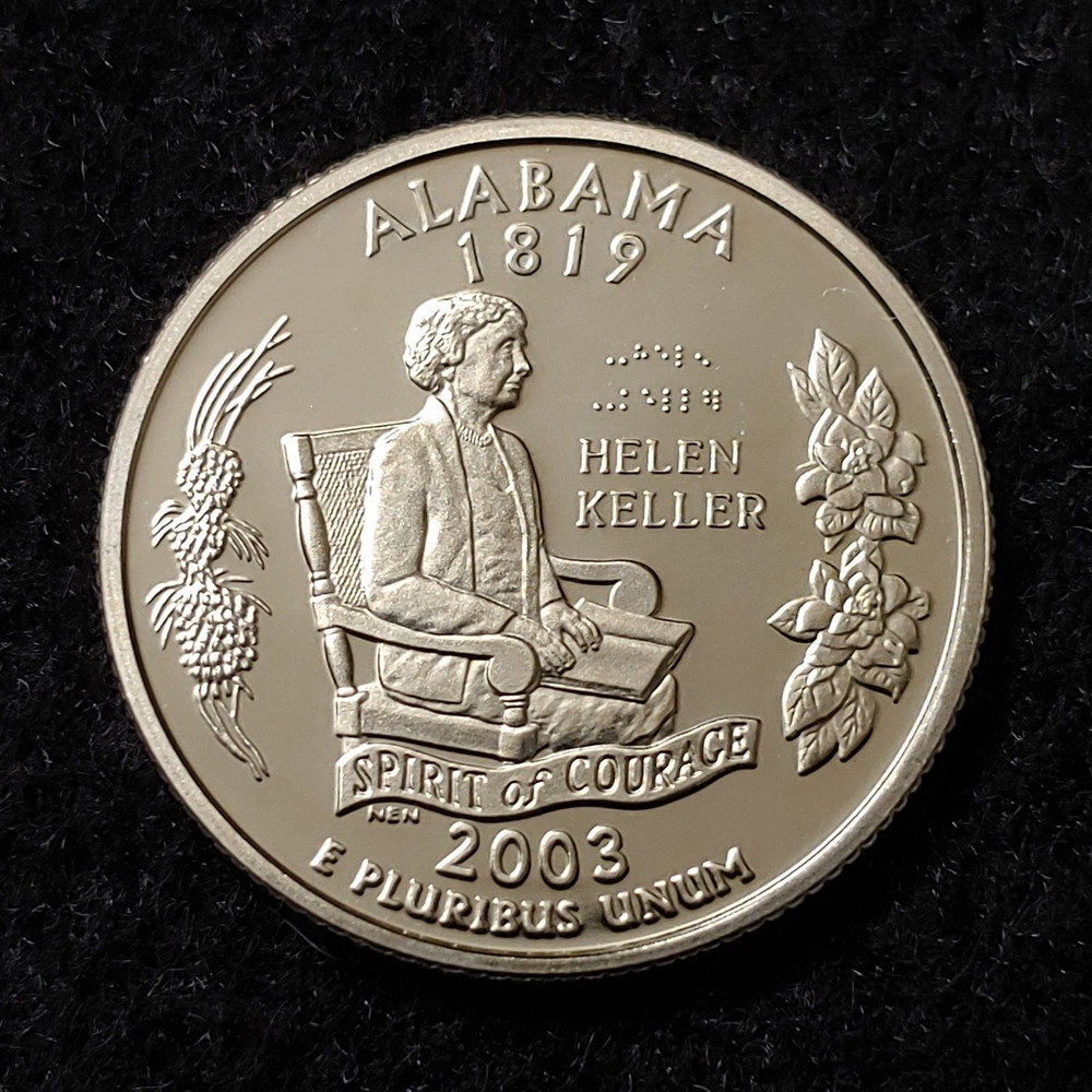 2003-S Alabama State Clad S Proof Quarter uncirculated
