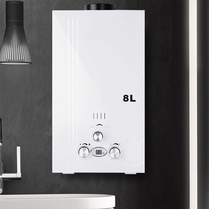 8L Propane Tankless Water Heater Gas LPG On Demand Water Heater Water Boiler