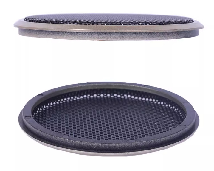 2pcs 2''2.5-inch speaker column iron mesh dust-proof protective decorative ring