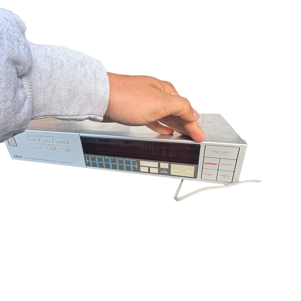 AKAI EA-A7 Computer Graphic Equalizer Vintage UNTESTED