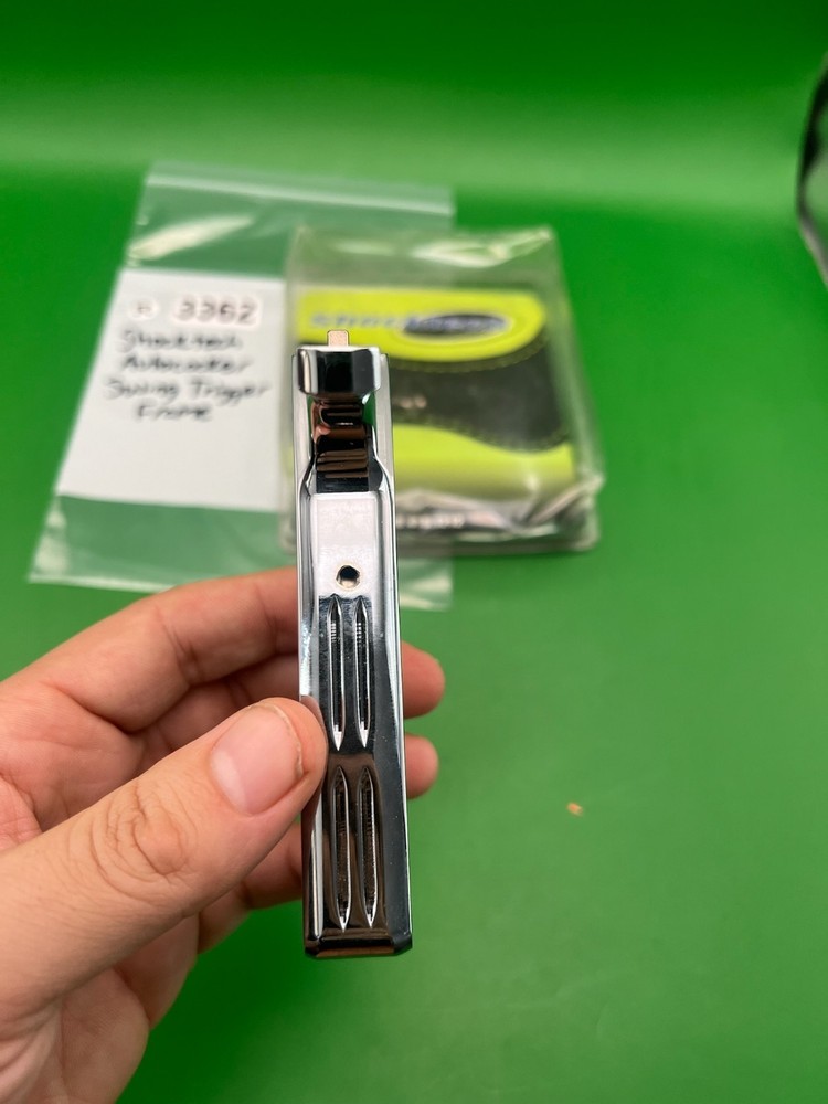 Shocktech Autococker Swing Trigger Frame Silver