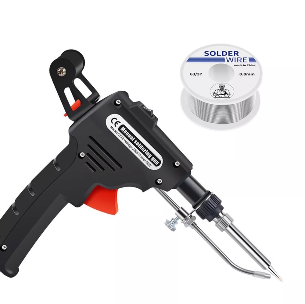110V Handheld Welder Electric Welding Machine Multi-Function Welder Gun (tin)
