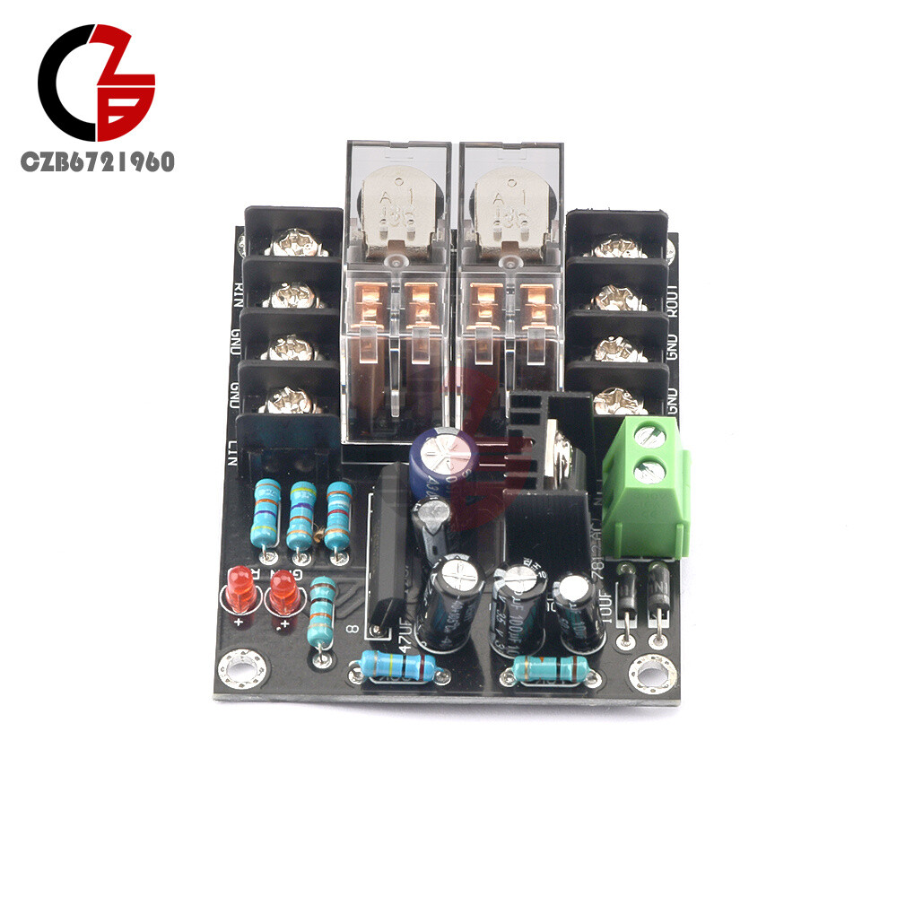 Double Parallel Japan Relay Horn Speaker Protection Board Module UPC1237