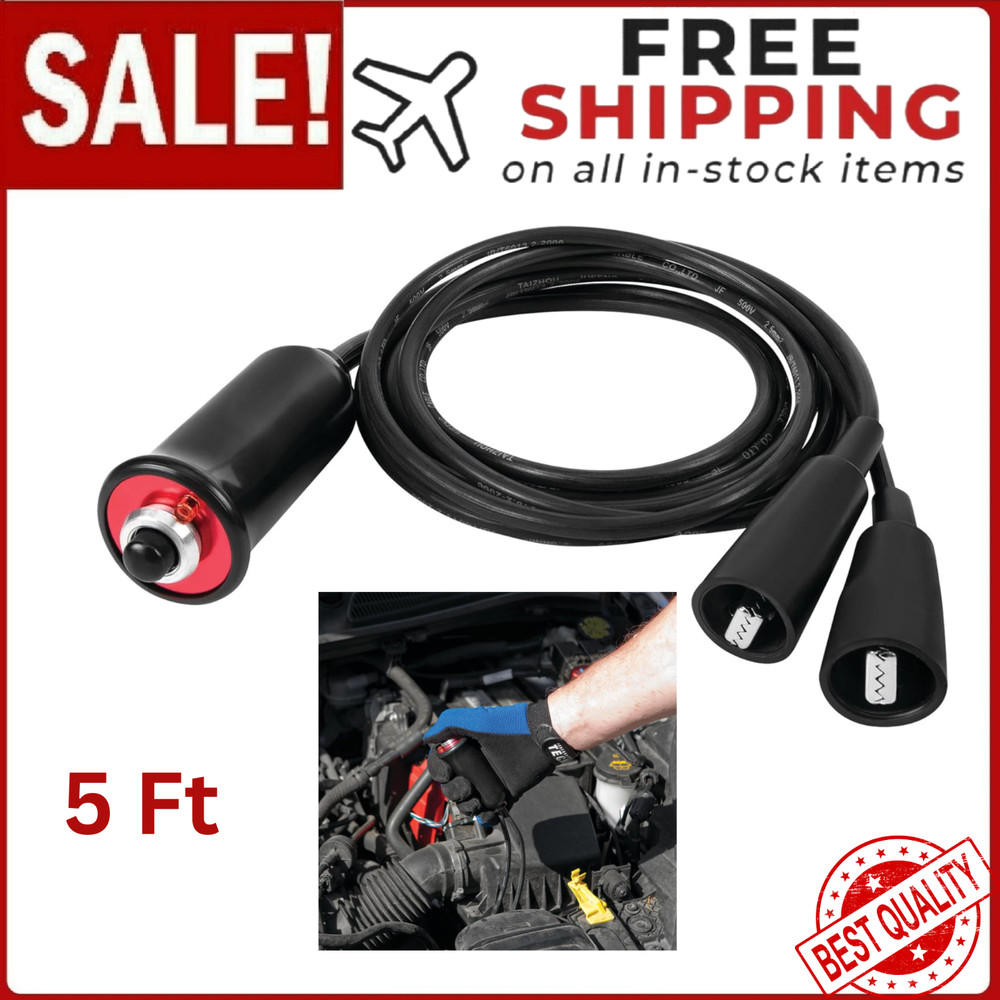 Performance Tool Heavy Duty Remote Starter Push-Button Switch 5-ft Wire Leads