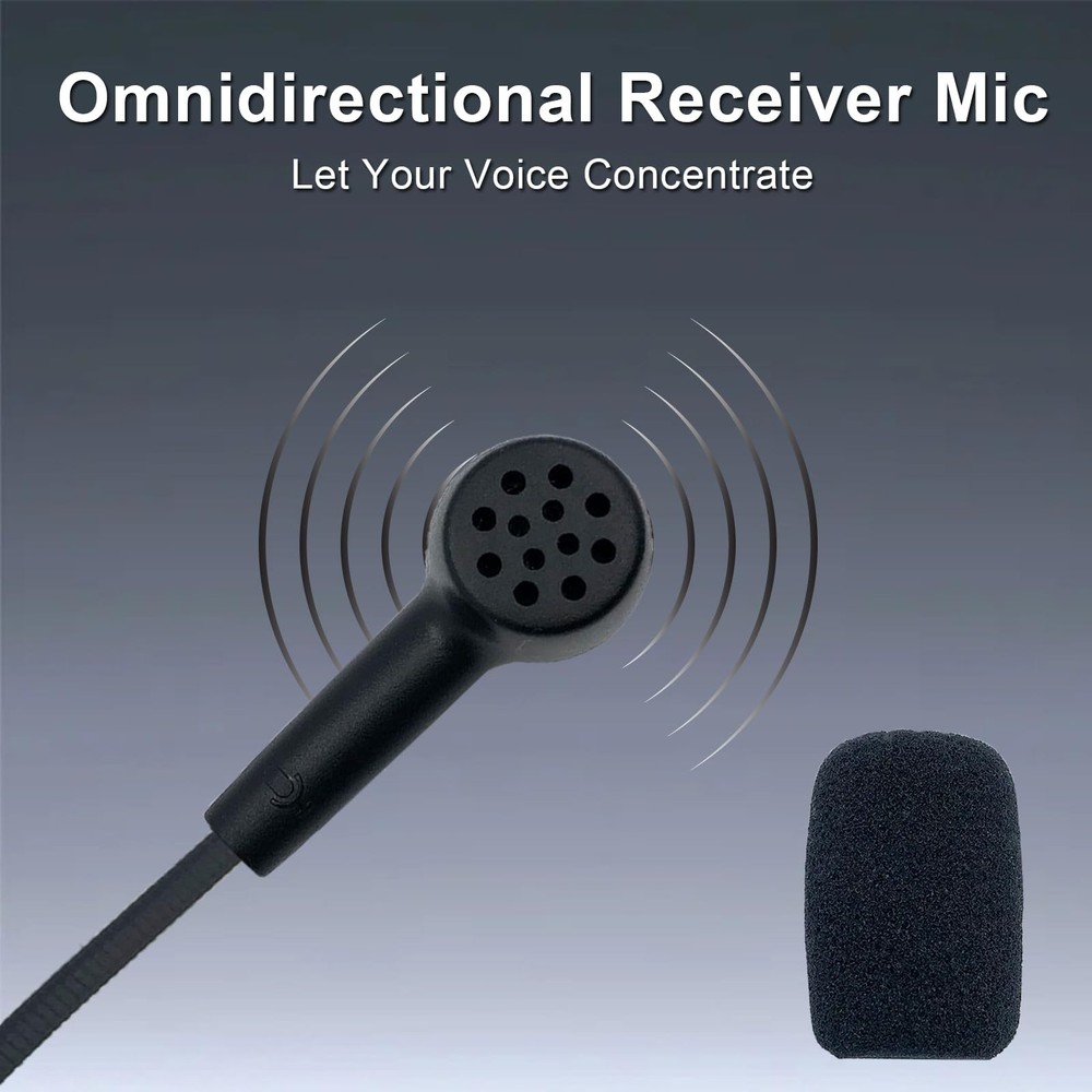 Replacement Game Microphone Compatible with Kingston HyperX Cloud 2 II Pre-20...