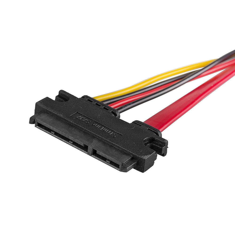 SATA Data Power Combo Cable Desktop HDD Hard Drive DVD Rom Internal Wire Adapter