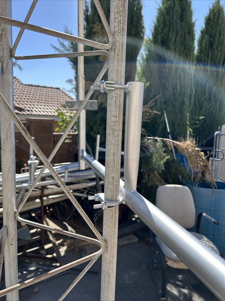 ANTENNA MOUNT--Dual Antenna Tower Stand off Mount 48" TOTAL.