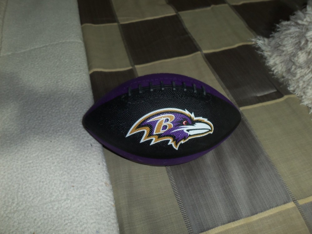 BALTIMORE RAVENS FOOTBALL TABLE LAMP (HANDCRAFTED)