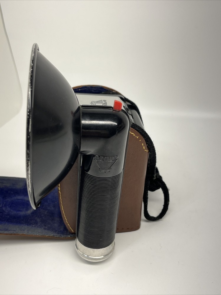 Vintage Argus Argoflex Seventy-five Camera Flash & Leather Case Untested