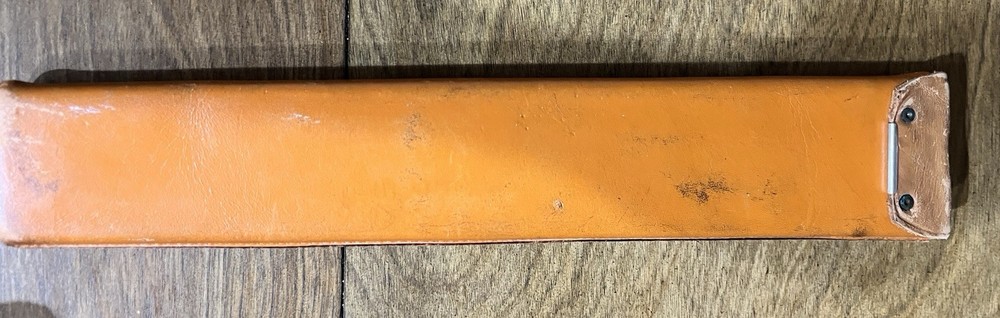 Vintage Keuffel & Essler Slide Ruler Leather Case