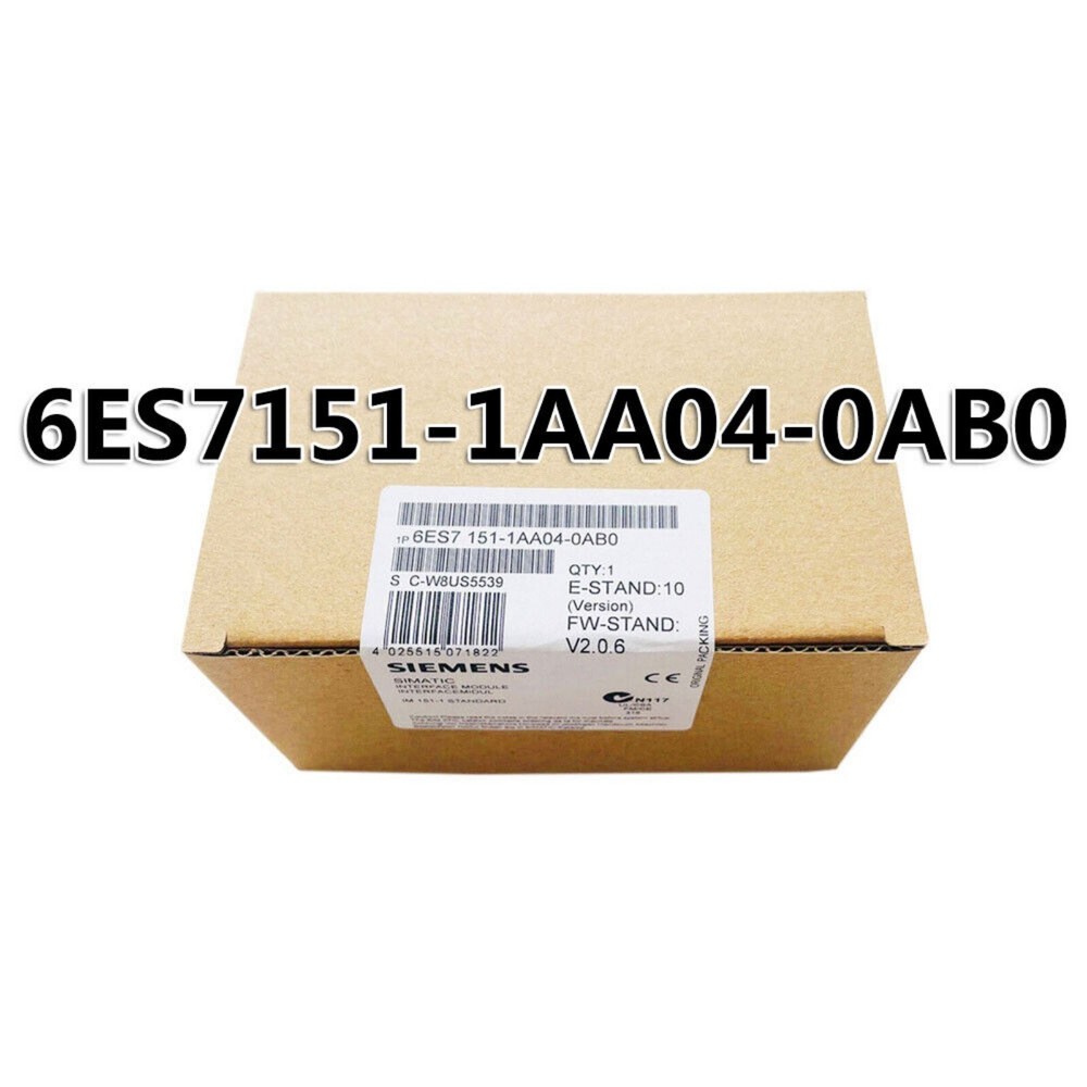New Siemens 6ES7 151-1AA04-0AB0 6ES7151-1AA04-0AB0 DP INTERFACE MODULE IM151-1