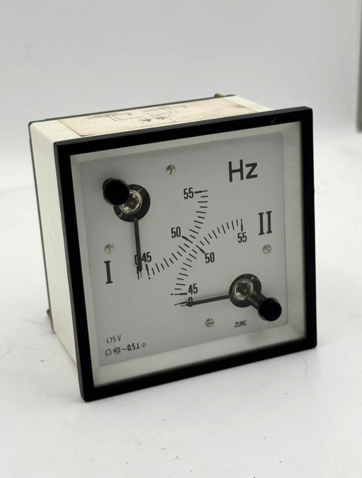 Zurc Frequency Meter 55 Hz