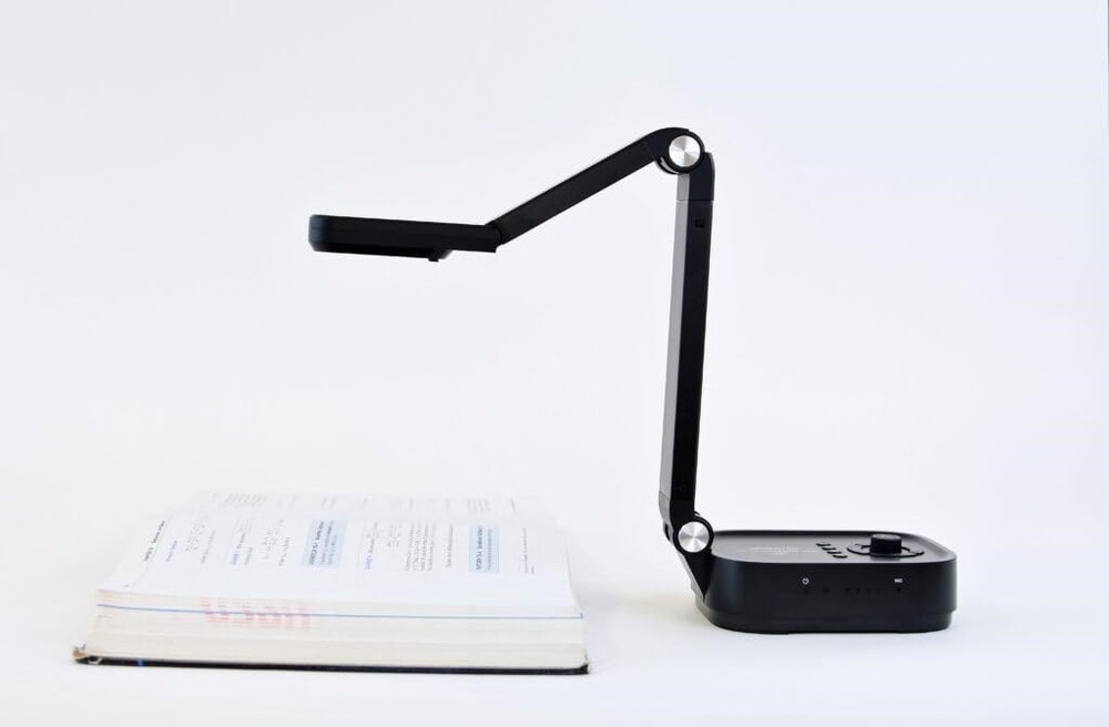 Qomo 4K HDMI/USB 13MP FLIP DOCUMENT CAMERA WITH EXTENDABLE ARM