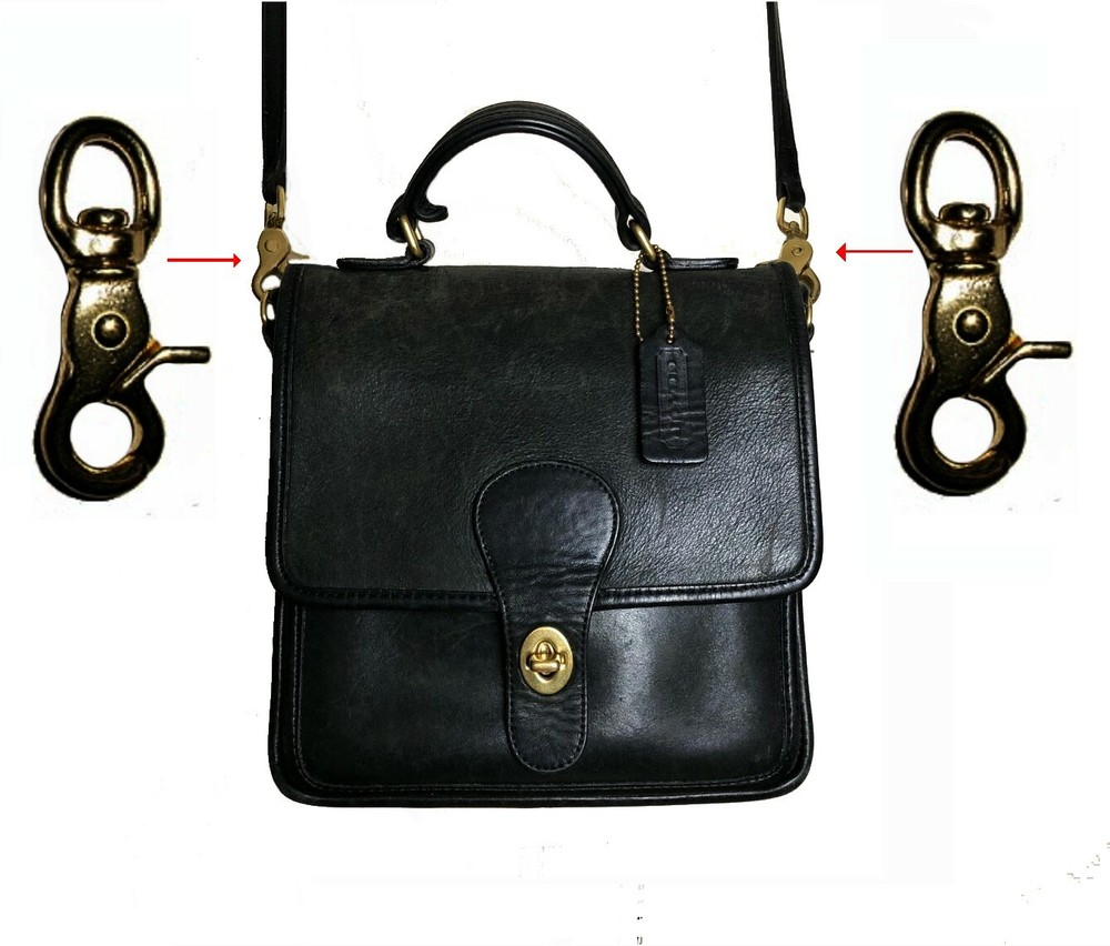 Turn Lock Part Coach Briefcase Old Style Hand Bag Replacement Part ~ Solid Brass