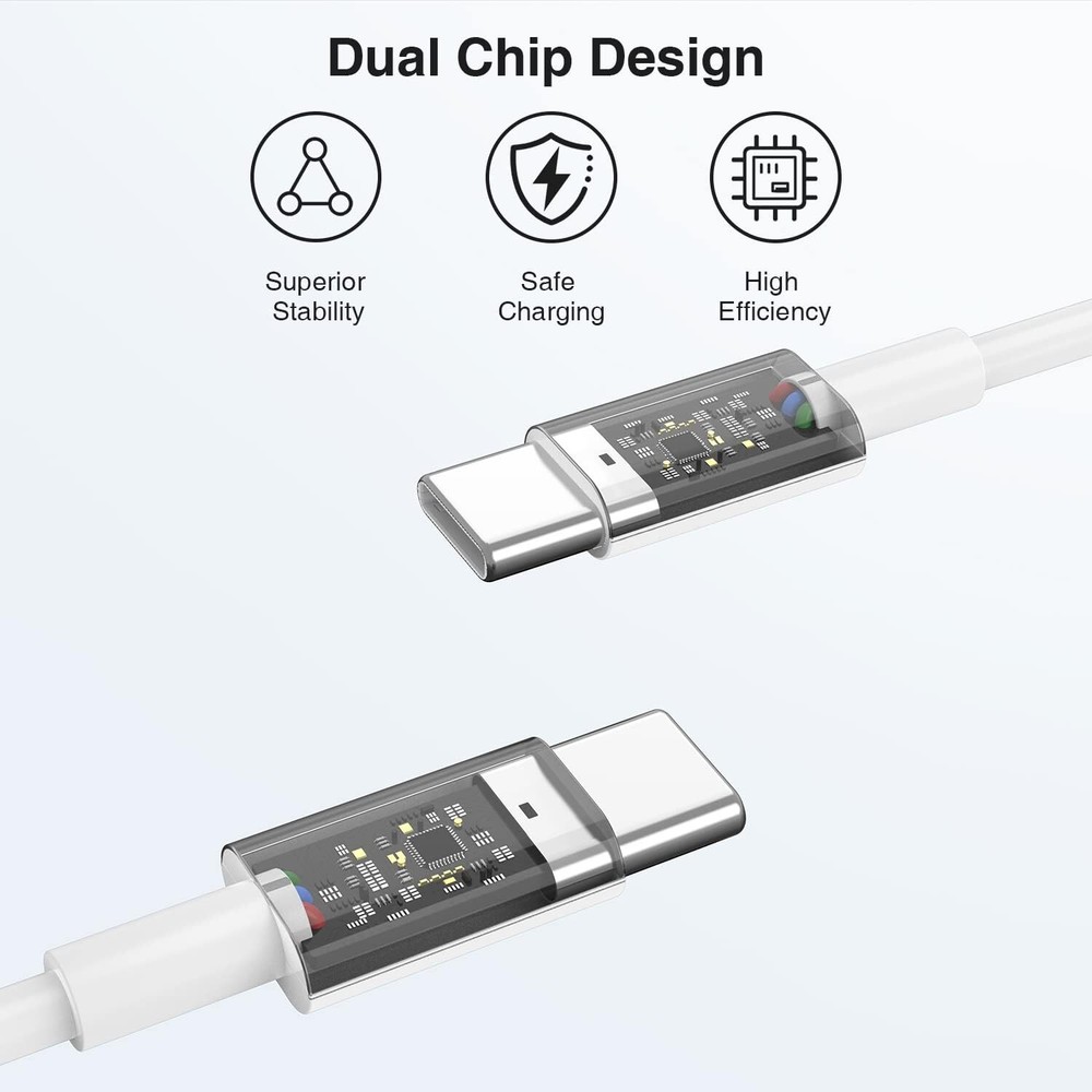 Upgrade Super Fast USB C Charger Universal Type C Cable Data SYNC for 15 Pro Max