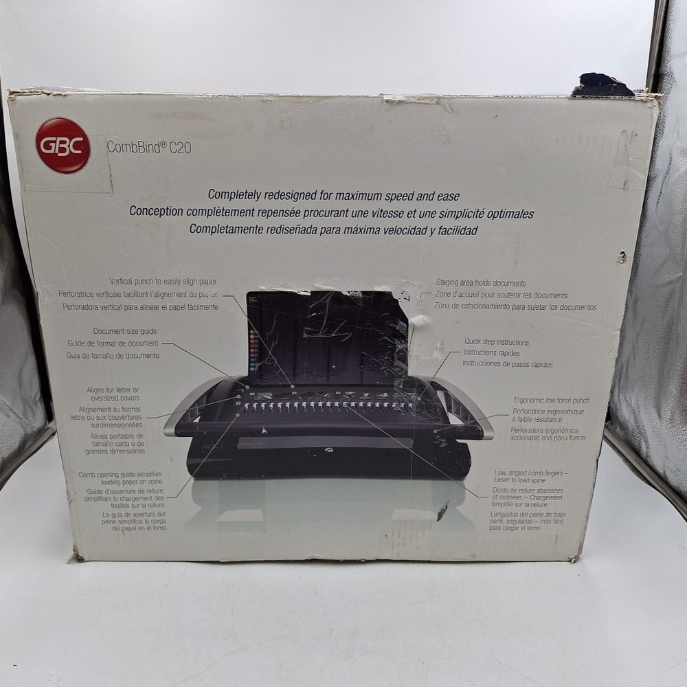 Swingline GBC Binding Machine CombBind C20