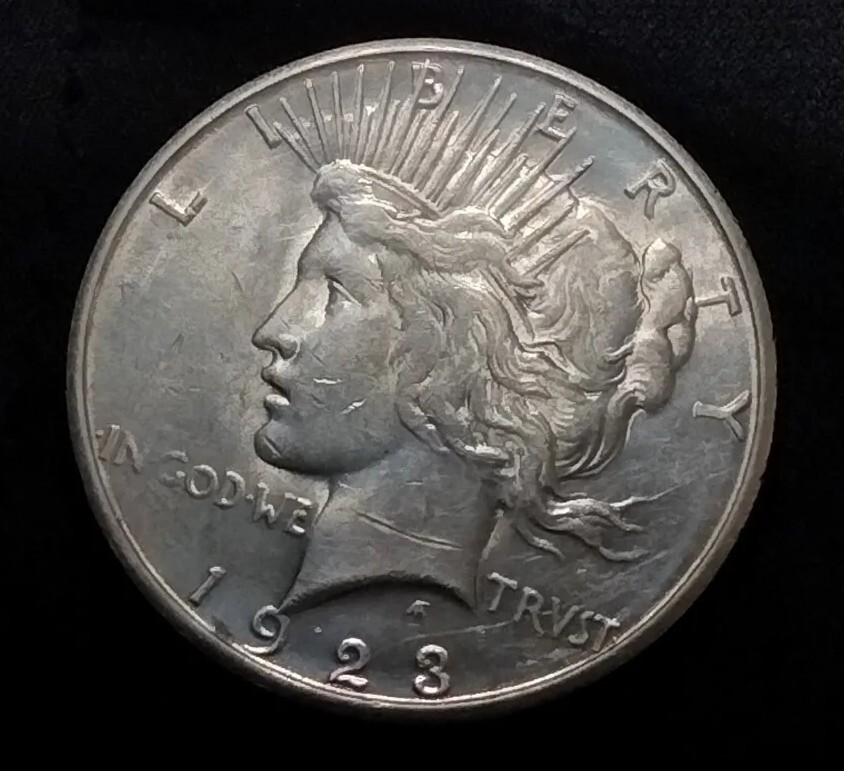 1923 S Peace Silver Dollar US Coin