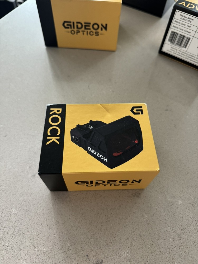 High Quality Gideon Rock 2MOA/4MOA Green Circle Dot Optic RMR Cut