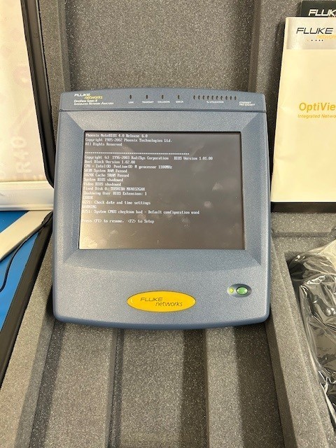 Fluke Network Optiview Series II Integrated Network Analyzer Excellent Condition