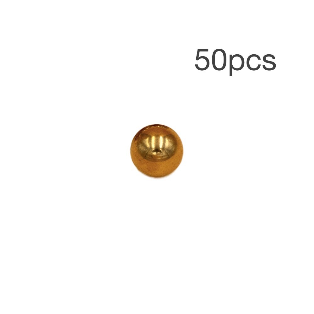 20mm 50pcs Brass ( H62 ) Solid Balls Loose Bearing Balls High Precision