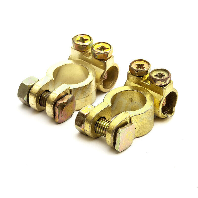 Brass Battery Terminals Connectors Clamps Top Post Battery Terminal Protector