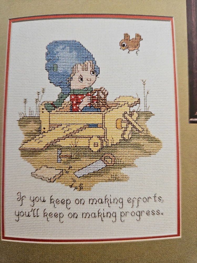 Betsey Clark # 4 cross stitch patterns samplers