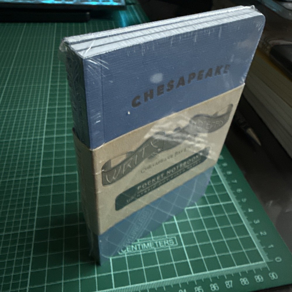 Write Notepads, Chesapeake Bay Edition, Set Of Three , 64 Pg Dot Grid Notebooks!