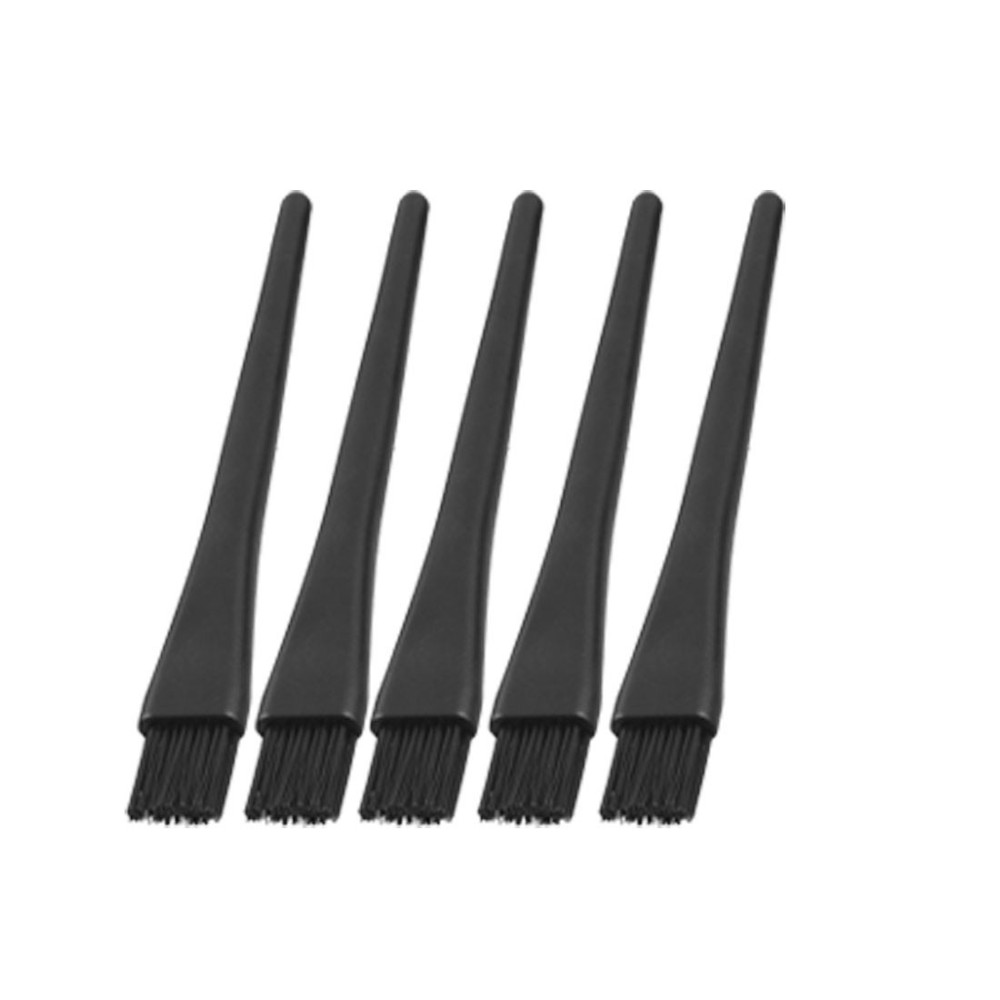 5 Pcs Black Plastic Anti-Static Static Away Brushes