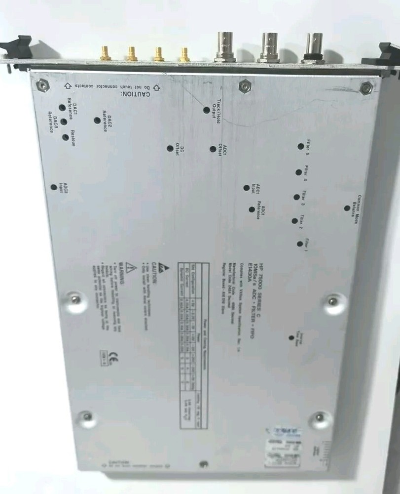 HP - Agilent - Keysight E1430A 23-bit Digitizer -TESTED WORKING