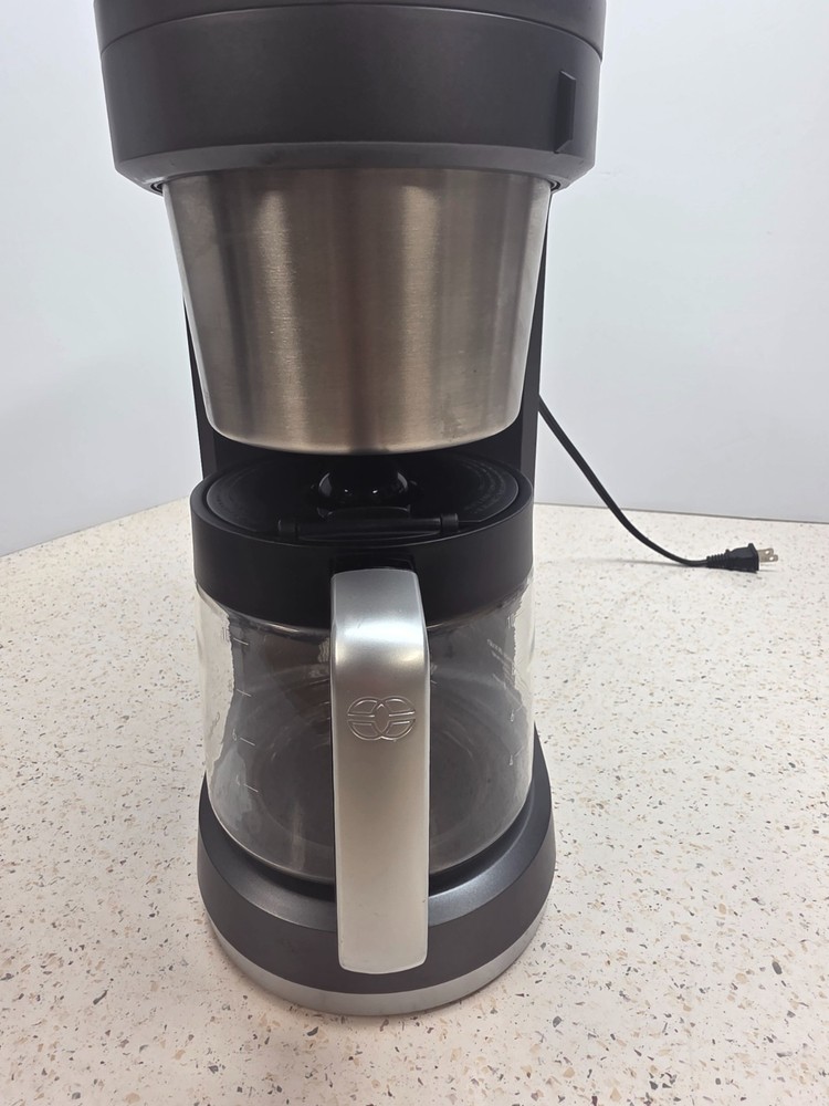 Calphalon BVCLDCG1 10 Cup Programmable LCD Display Coffee Maker Stainless Steel