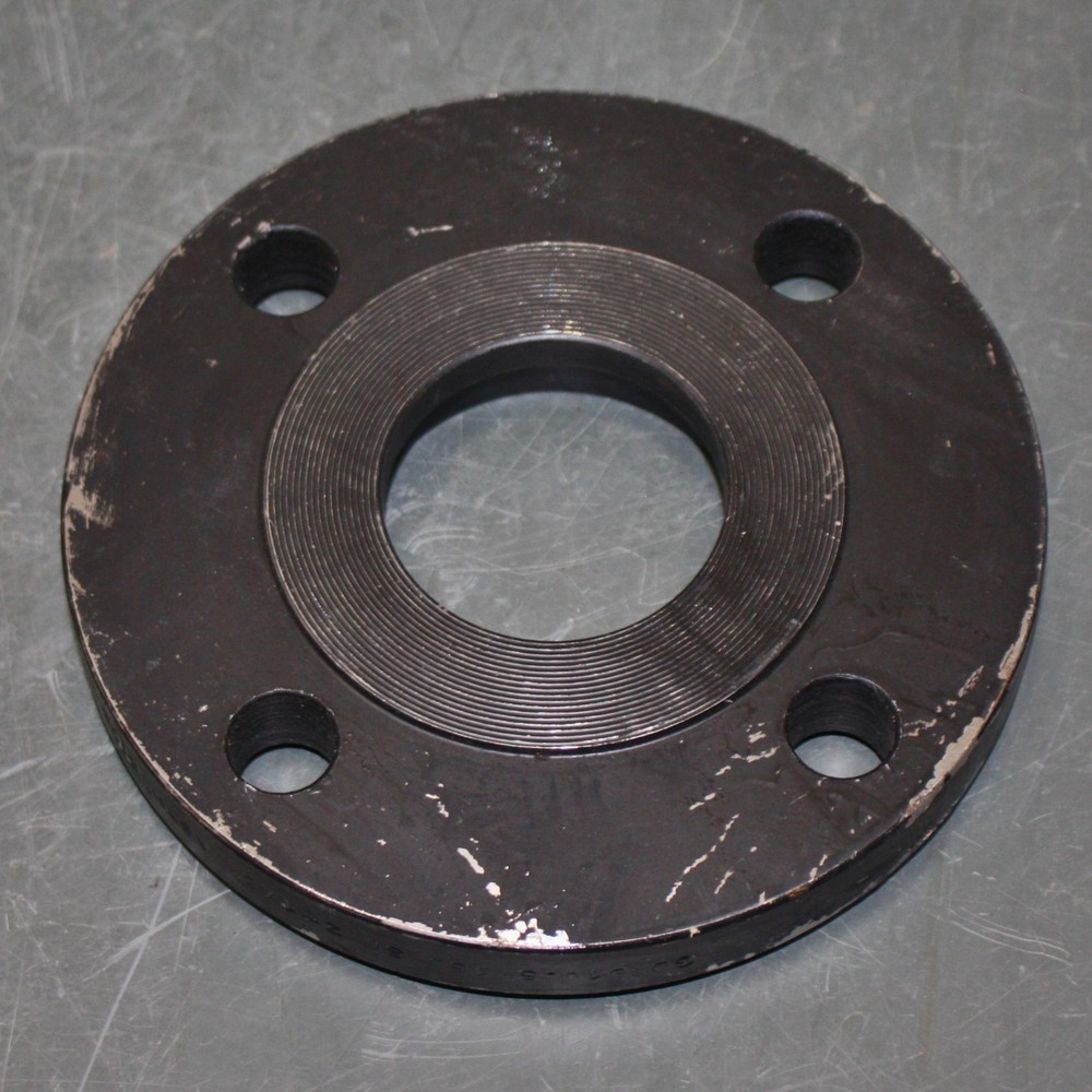 (2) Socket Socket Weld Flanges FLCS1RFSW212, 2-1/2" Pipe, Class 150, Black Steel