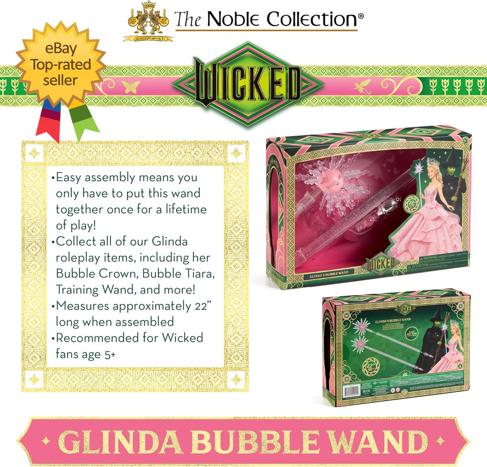 Wicked Glinda'S Bubble Wand
