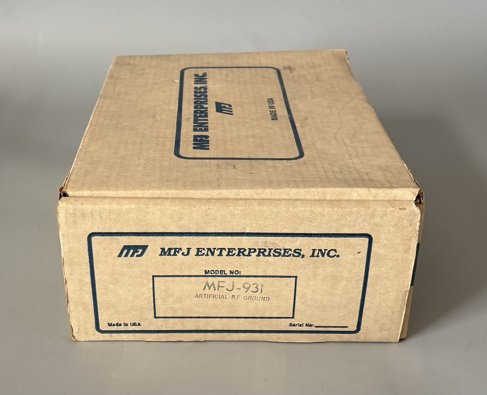 Untested — MFJ Artificial RF Ground MFJ-931 — See Description