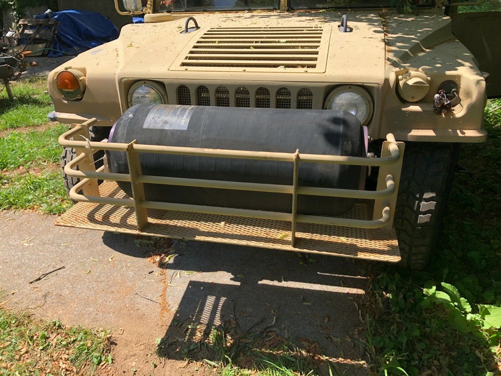 LOT HMMWV Front Cargo Storage Basket plus BRUSH GUARD