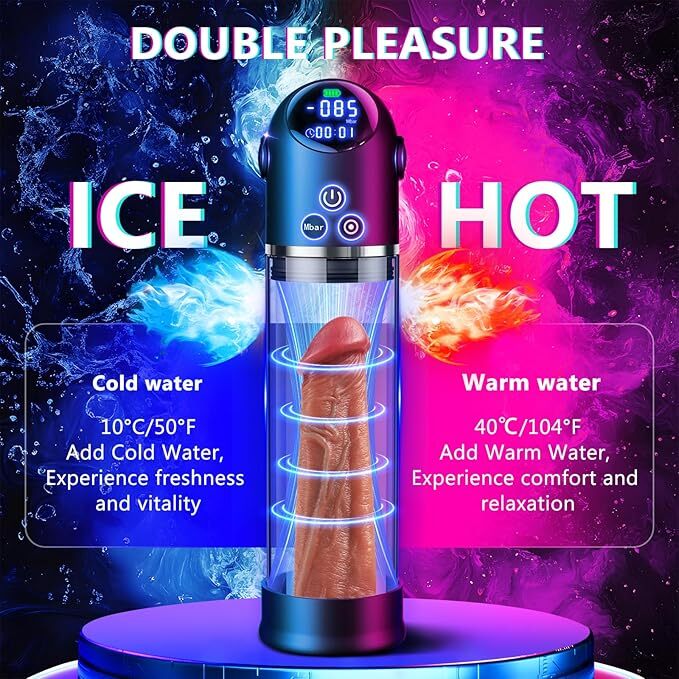 Automatic Extender Men Powerful Suction Penis Vacuum Pump Extension Enlargement