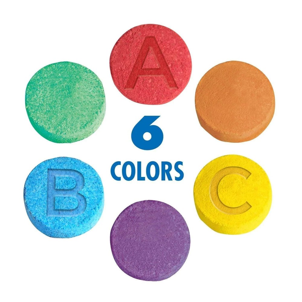 Mr. Bubble Fizzy Tub Colors, 150 count