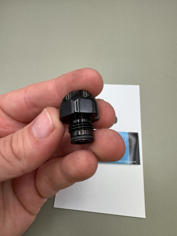 System X Intimidator Ram Cap-Gloss Black