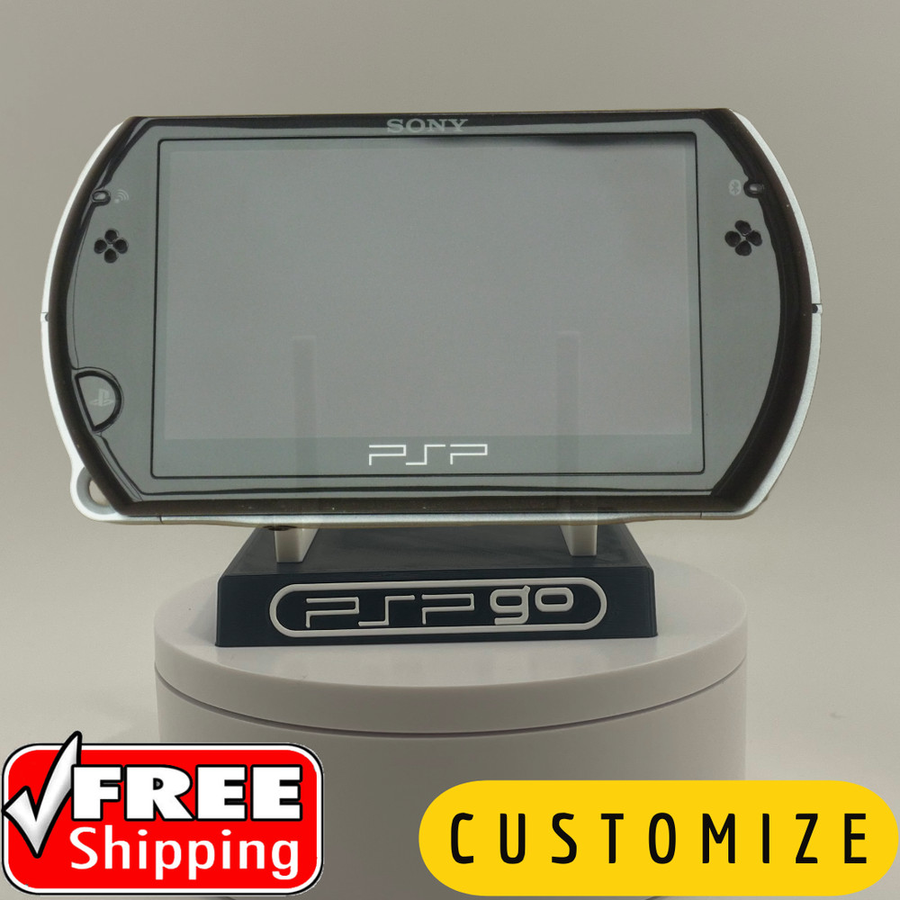 PSP GO Display/Stand/Holder - DISPLAY ONLY (Customize Colors)