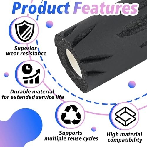 9" Crow's Foot Wall & Ceiling Textured Roller - High-Adhesion Drywall Tool, Easy